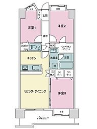 間取図画像 3LDK