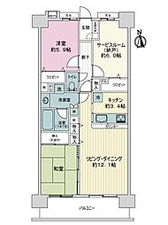 間取図画像 2SLDK