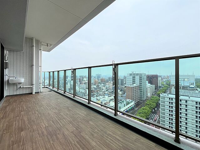 バルコニー グラディス高松ザ・タワー 17階/-