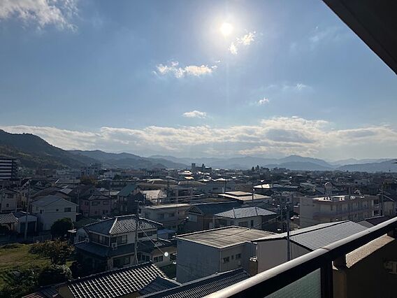 南面バルコニー...