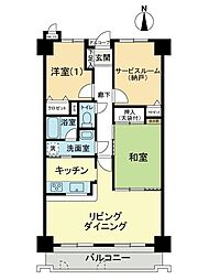 間取図画像 2SLDK