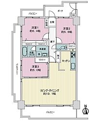 間取図画像 3LDK
