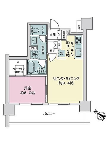 間取り ゲートマークス長野ＳＴＡＴＩＯＮ　ＥＡＳＴ 3階/-