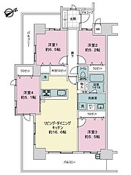 間取図画像 4LDK