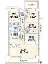 間取図画像 4LDK