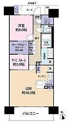 間取図画像 1SLDK