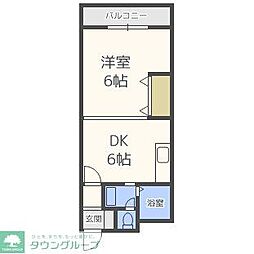 間取図画像 1DK