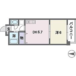 ラルジュ大濠 3階