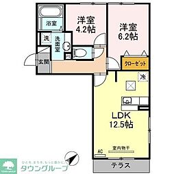 D-room地行 2階