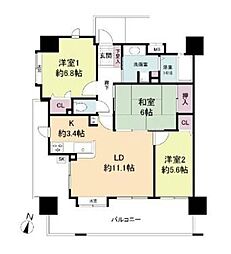 ＫＤＸレジデンス西公園 8階