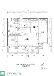 The TEN GOOD祖原2 3LDKの間取図画像
