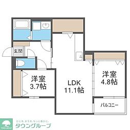 メゾンクレール次郎丸弐番館 3階/303