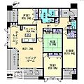 コアマンション桜坂プレジオヒルズ4階33.0万円