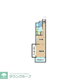 三愛荒江マンション 3LDKの間取図画像
