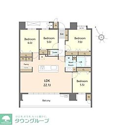 S-RESIDENCE愛宕SOUTH 14階