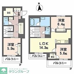シャーメゾンLUCIE 2階