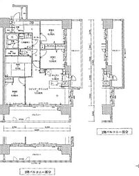 アンピール伊都 4LDKの間取り