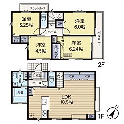 物件画像 旭区万騎が原　新築分譲住宅　全2棟　Ｂ号棟　Ｂ号棟