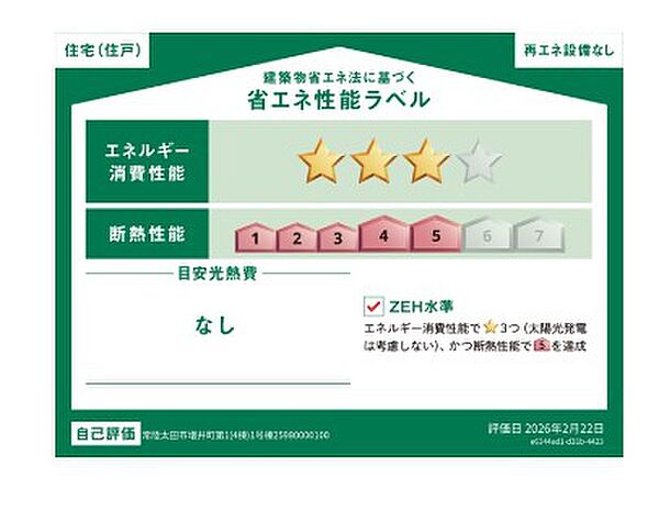 省エネ性能ラベル