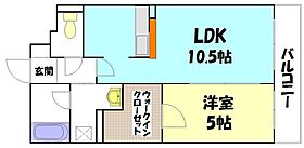 広島県広島市南区段原山崎3丁目（賃貸マンション1LDK・4階・38.23㎡） その2