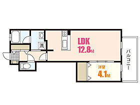 レスポワール・K  ｜ 広島県広島市安佐南区川内1丁目（賃貸マンション1LDK・1階・41.58㎡） その2