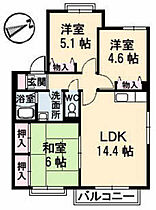 ホワイトプレインズハウス　B棟  ｜ 広島県広島市安佐南区伴中央1丁目（賃貸アパート3LDK・1階・66.25㎡） その2