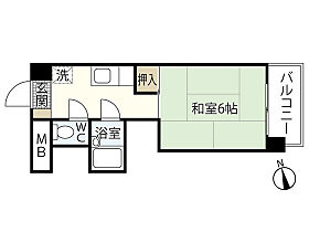 広島県広島市中区住吉町（賃貸マンション1K・6階・20.00㎡） その2