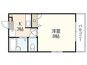 己斐上タウンＢ  ｜ 広島県広島市西区己斐上1丁目（賃貸マンション1K・1階・25.00㎡） その2