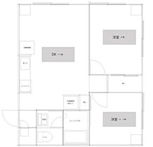 広島県広島市南区翠4丁目（賃貸マンション2LDK・2階・43.50㎡） その2