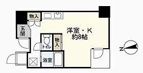 広島県広島市中区河原町（賃貸マンション1R・7階・26.90㎡） その2