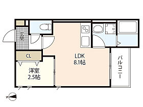 REGALEST-S 五日市中央  ｜ 広島県広島市佐伯区五日市中央2丁目（賃貸アパート1LDK・1階・27.25㎡） その2