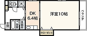 広島県広島市中区十日市町1丁目（賃貸マンション1DK・8階・43.50㎡） その2