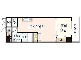 広島県広島市中区舟入町（賃貸マンション1LDK・11階・37.45㎡） その2