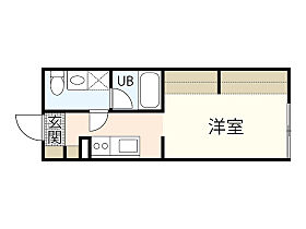 リバーノース中野東  ｜ 広島県広島市安芸区中野東1丁目（賃貸アパート1R・1階・21.28㎡） その2