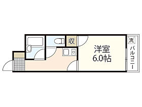 広島県広島市西区西観音町（賃貸マンション1K・3階・19.00㎡） その1