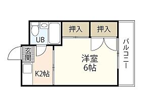 広島県広島市西区南観音町（賃貸マンション1K・4階・19.40㎡） その1