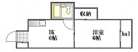 広島県広島市西区楠木町1丁目（賃貸マンション1DK・4階・24.00㎡） その1