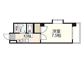 広島県広島市西区楠木町1丁目（賃貸マンション1K・3階・24.08㎡） その2