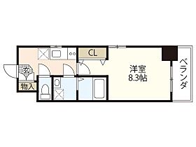 広島県広島市西区天満町（賃貸マンション1K・4階・26.90㎡） その2