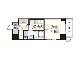 広島県広島市西区南観音3丁目（賃貸マンション1K・6階・28.71㎡） その2