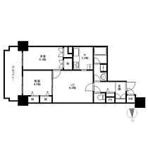 広島県広島市西区三滝本町1丁目（賃貸マンション2LDK・10階・55.24㎡） その1