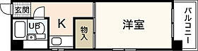 広島県広島市西区観音町（賃貸マンション1K・2階・21.20㎡） その2