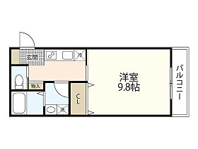 盛林レジデンスB棟  ｜ 広島県広島市安佐南区祇園6丁目（賃貸アパート1K・3階・31.46㎡） その2