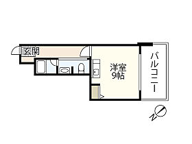 ALIVIO  ｜ 広島県広島市西区三篠北町（賃貸マンション1R・3階・28.42㎡） その2