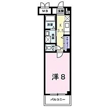 コリウス  ｜ 広島県広島市安芸区矢野西7丁目（賃貸マンション1K・1階・27.40㎡） その2