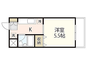 広島県広島市中区光南2丁目（賃貸マンション1R・5階・18.90㎡） その2