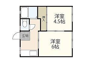 パールハイツ  ｜ 広島県広島市西区己斐上1丁目（賃貸アパート2K・2階・30.91㎡） その2