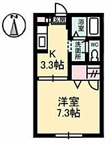 ジェネス21  ｜ 広島県広島市安佐南区川内6丁目（賃貸アパート1K・1階・24.71㎡） その2