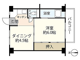 ビレッジハウス畑賀2号棟  ｜ 広島県広島市安芸区畑賀2丁目（賃貸マンション1DK・3階・28.98㎡） その2