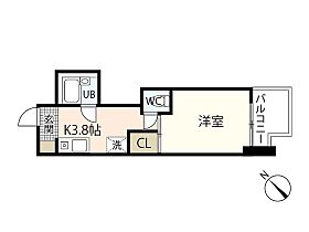 広島県広島市西区横川新町（賃貸マンション1K・4階・21.03㎡） その2